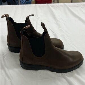 Blundstone Dark Brown Leather Boots